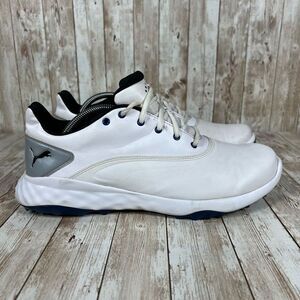 Puma fusion grip white‎ leather golf Mens 12